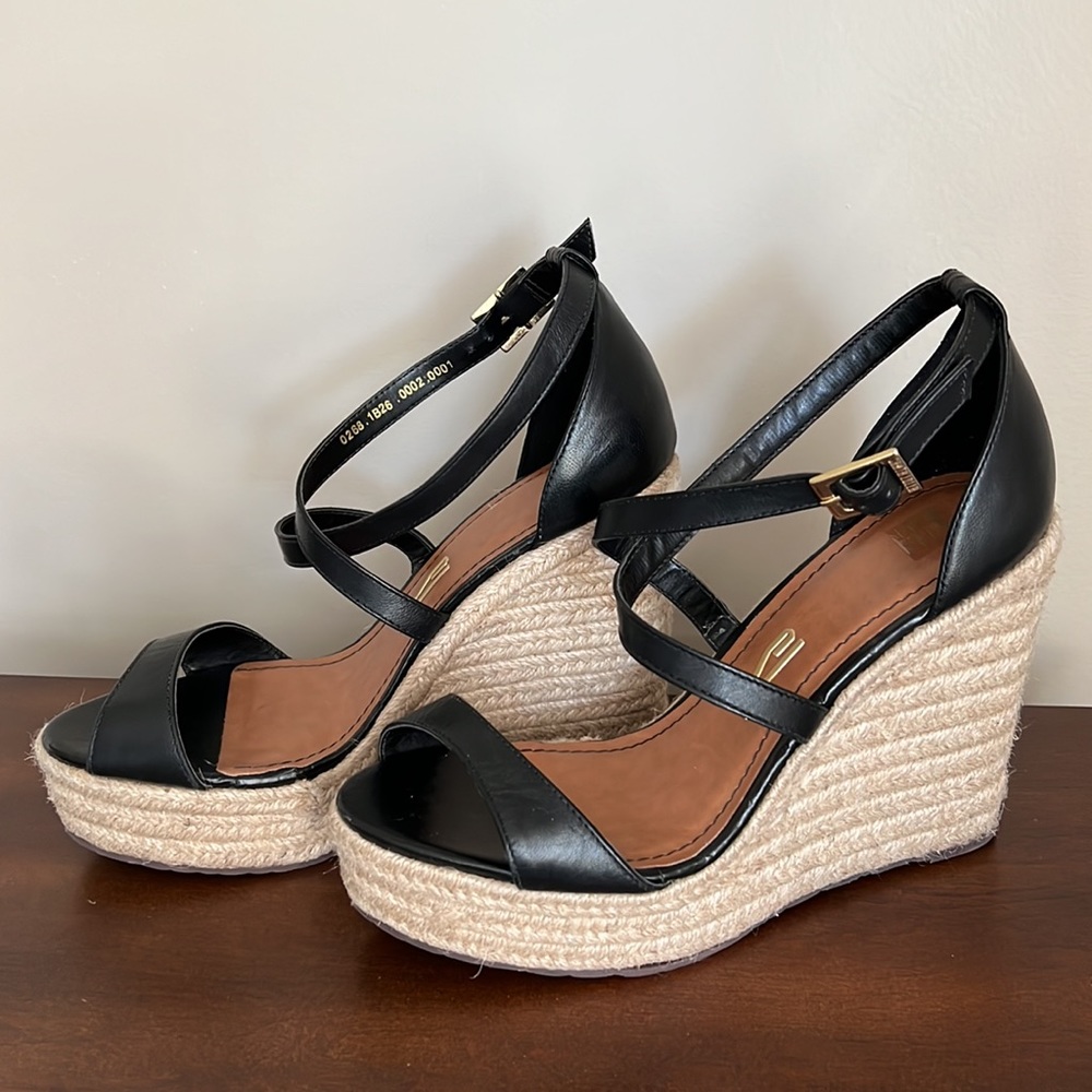 SANTA LOLLA New Espadrille Sandals Heels Size 8